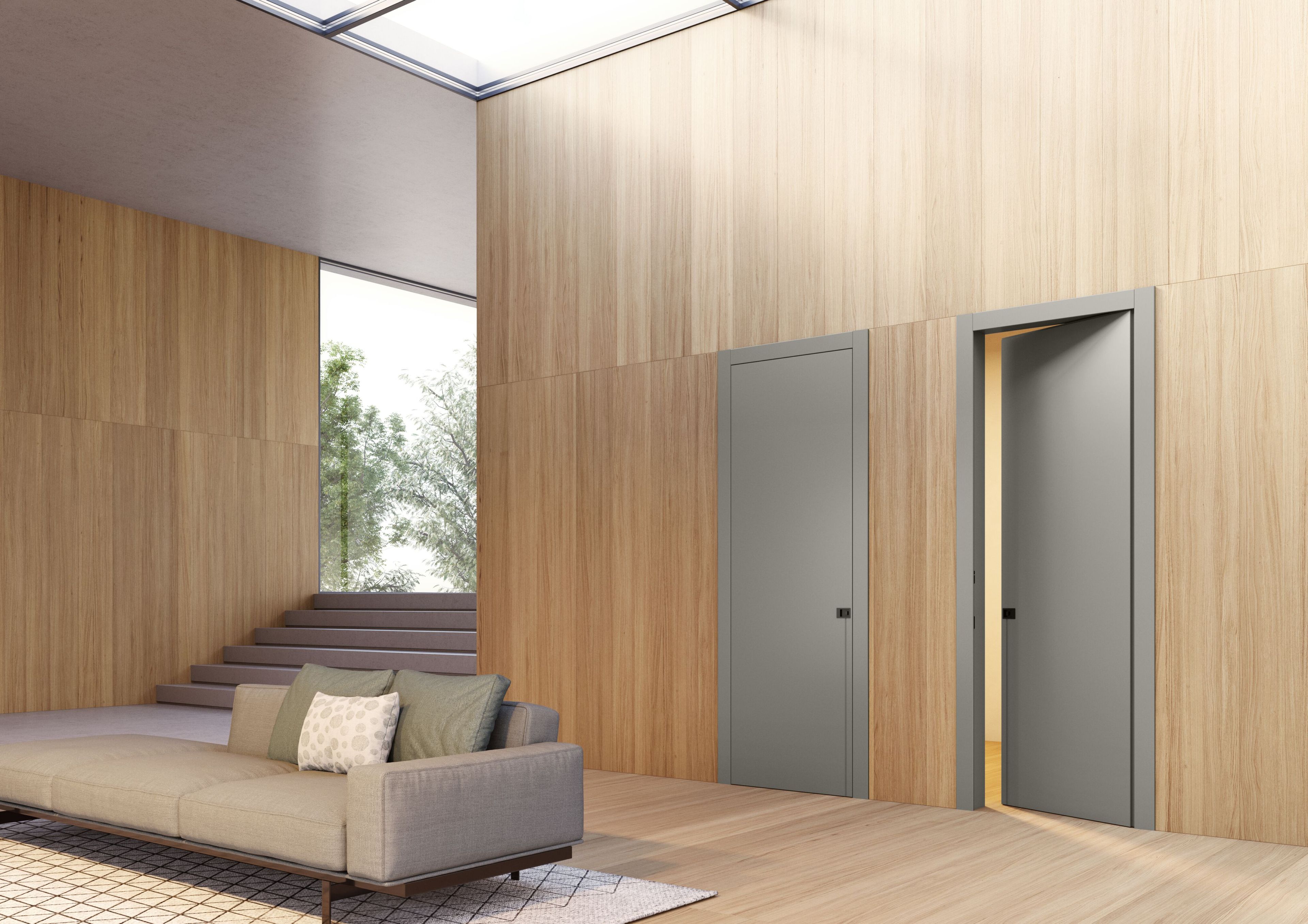 Деревянная дверь PIVATO le porte MERIDIANA ARCH-00151100 - Вид №1