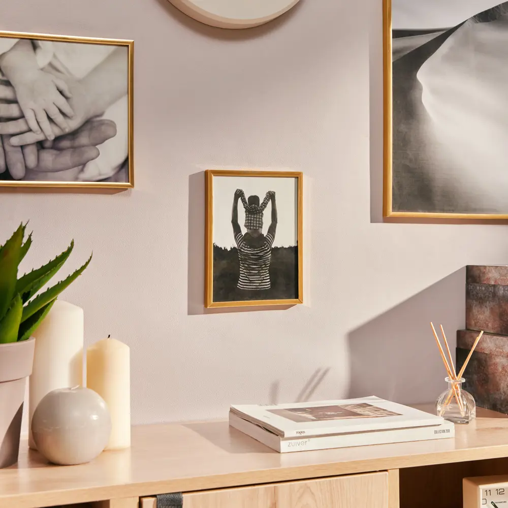 Рамка Inspire Lila 15x20 см пластик цвет золото STLM-2056753 - Вид №4