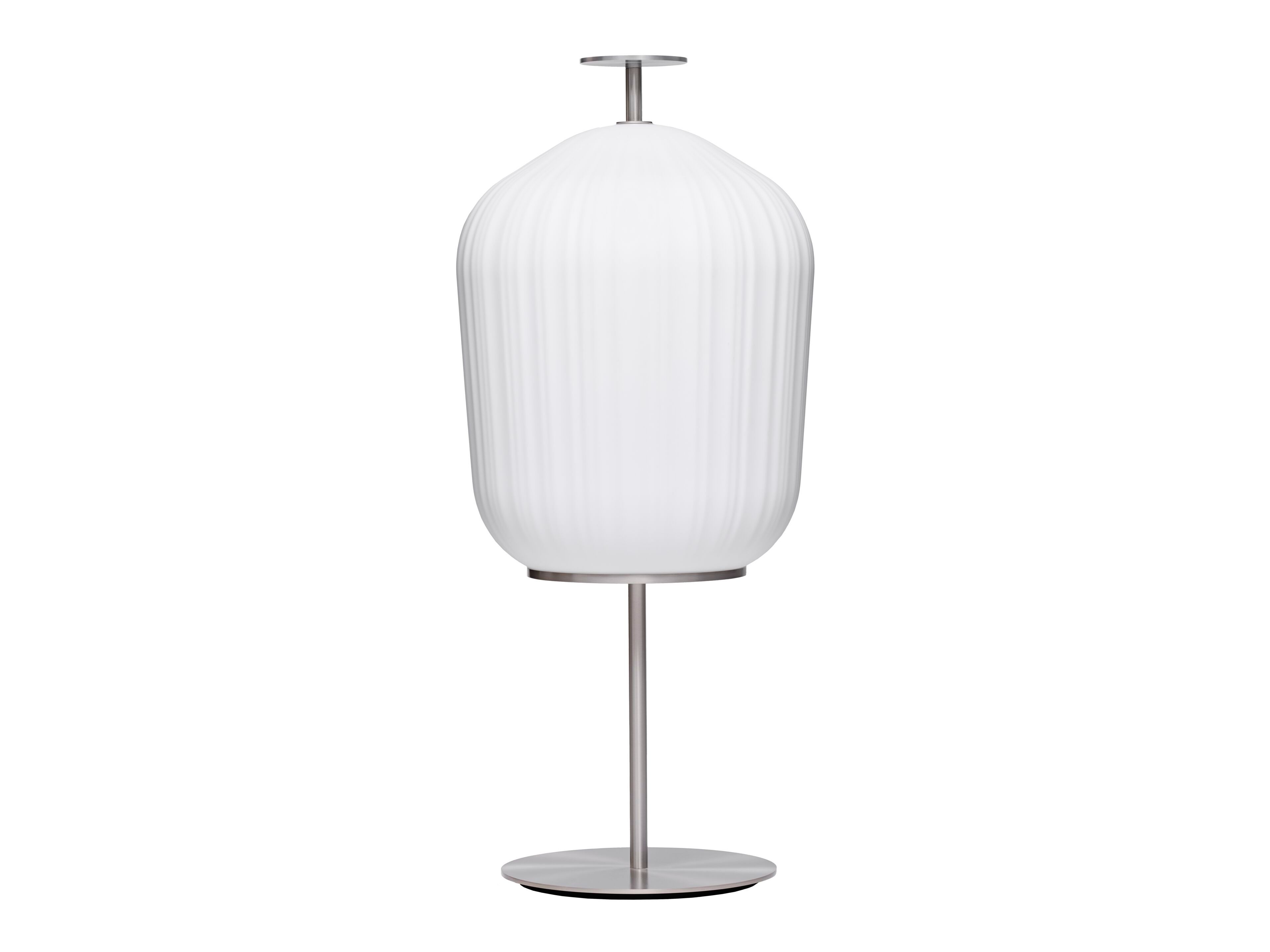 Алюминиевый и стеклянный светодиодный торшер Classicon Plissée ARCH-00095717