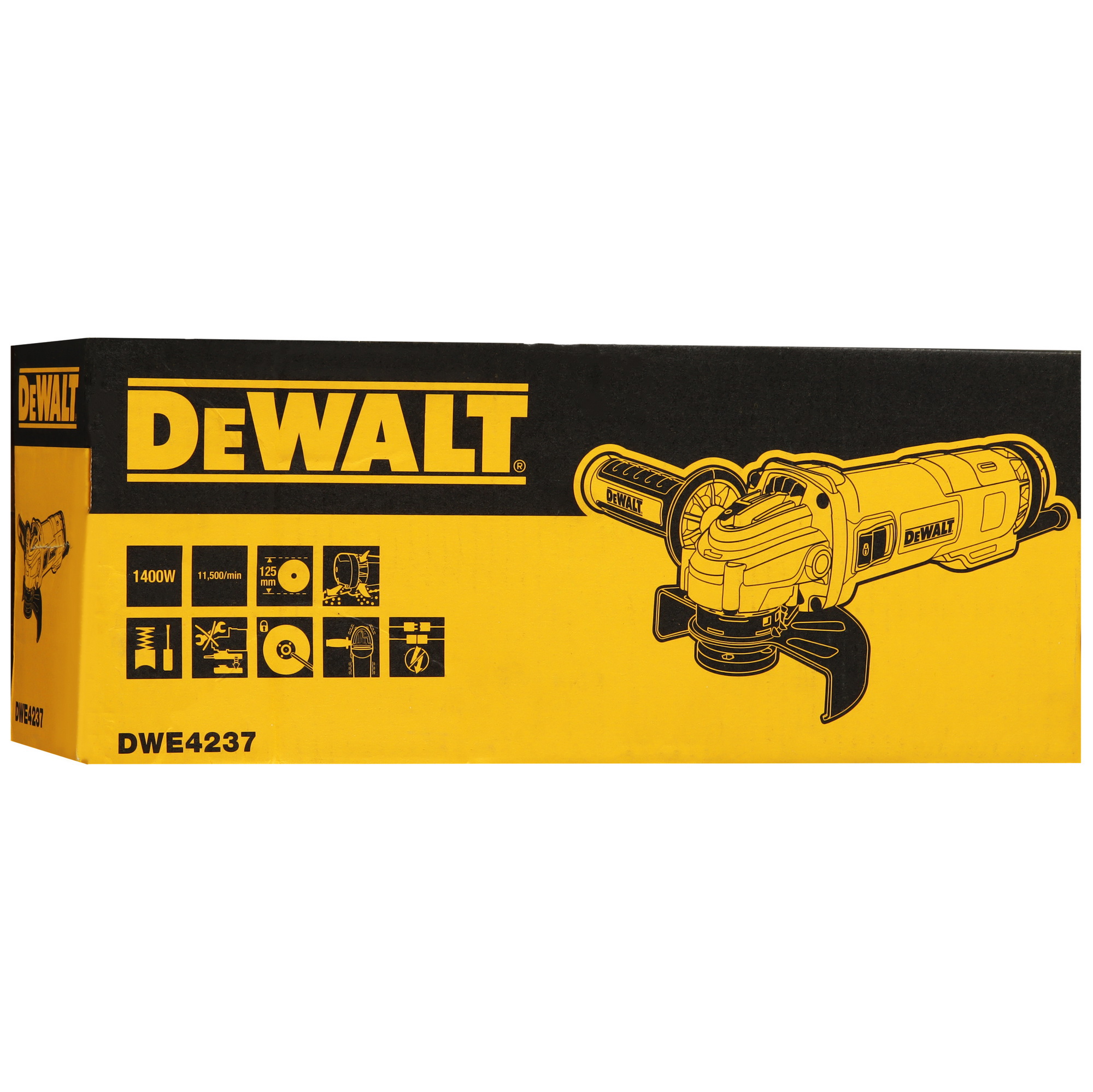 Углошлифовальная машина (УШМ) DeWalt DWE4237-QS 5455809 STDN-0057023 - Вид №8