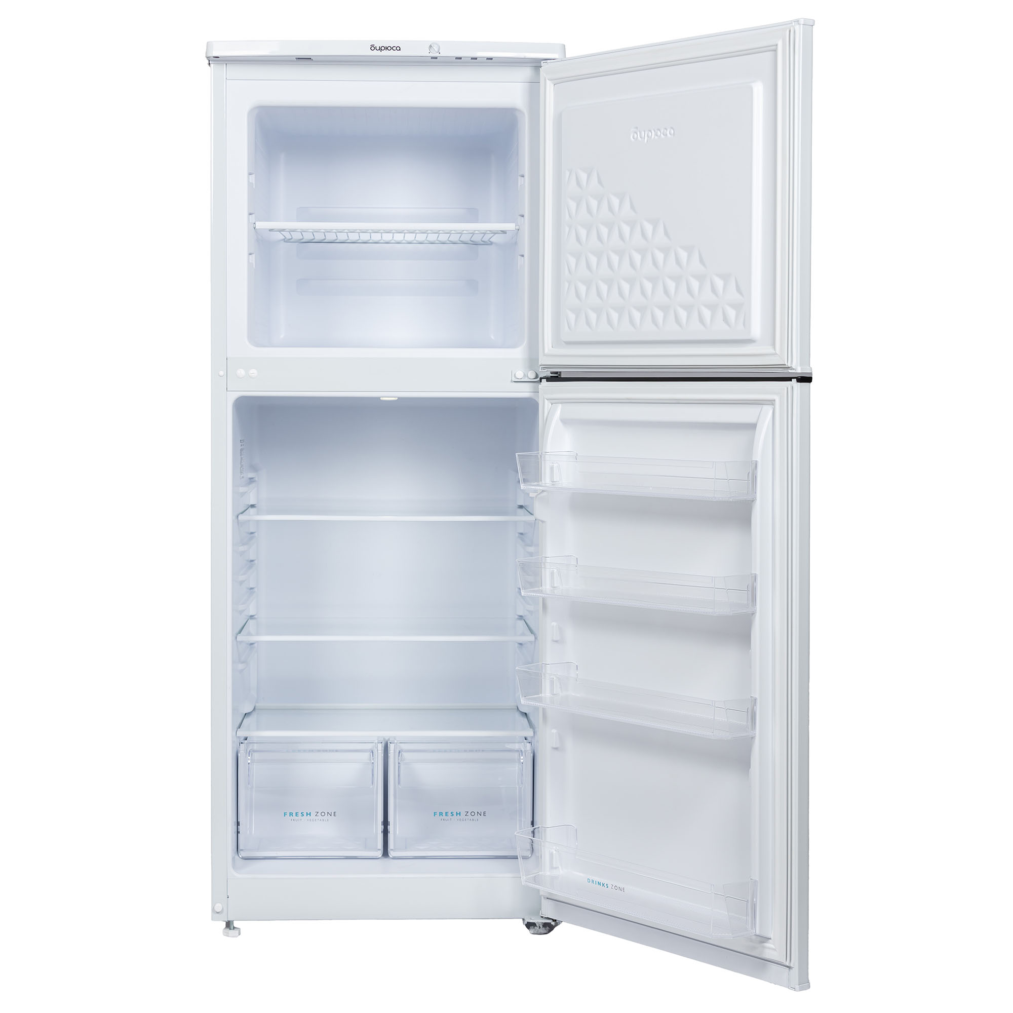 9248629 Холодильник с морозильником   Бирюса 553 белый STDN-0060658 - Вид №1