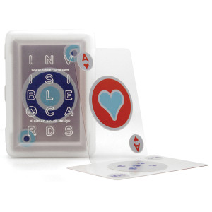 GG04-S Колода карт invisible Kikkerland
