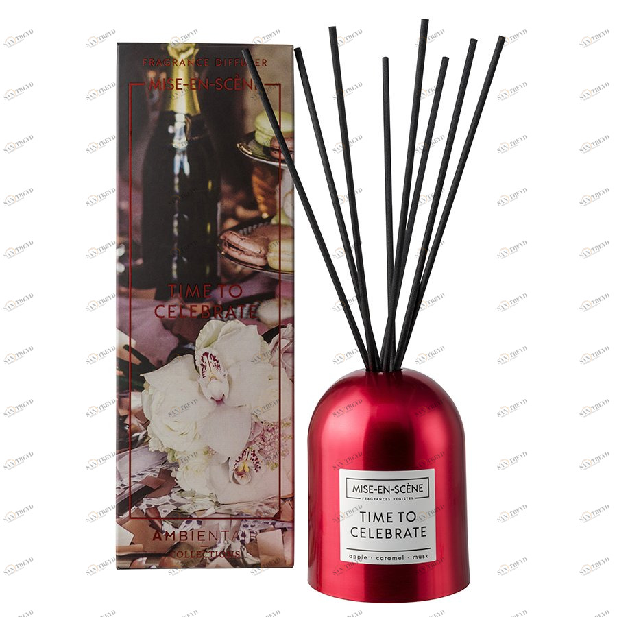 Диффузор ароматический Mise En Scene Time To Celebrate 200 мл AMBIENTAIR  00-3895021 Красный 