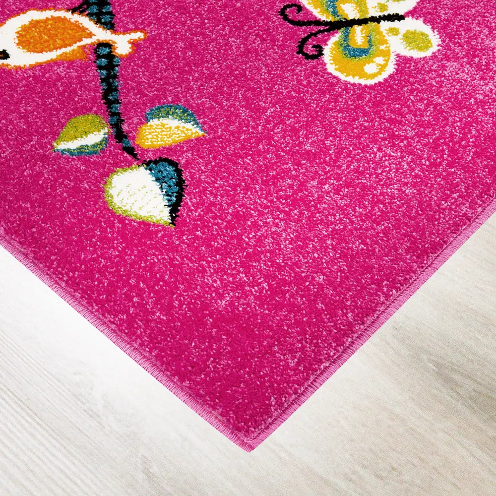 Ковёр Art Kids LM05, 1x1.5 м, цвет розовый MERINOS STLM-2145820 - Вид №1