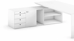 FANTONI Стол с ящиками из фанерованной древесины Multipliceo