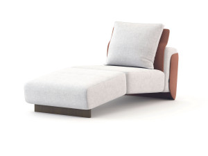 Шезлонг из ткани