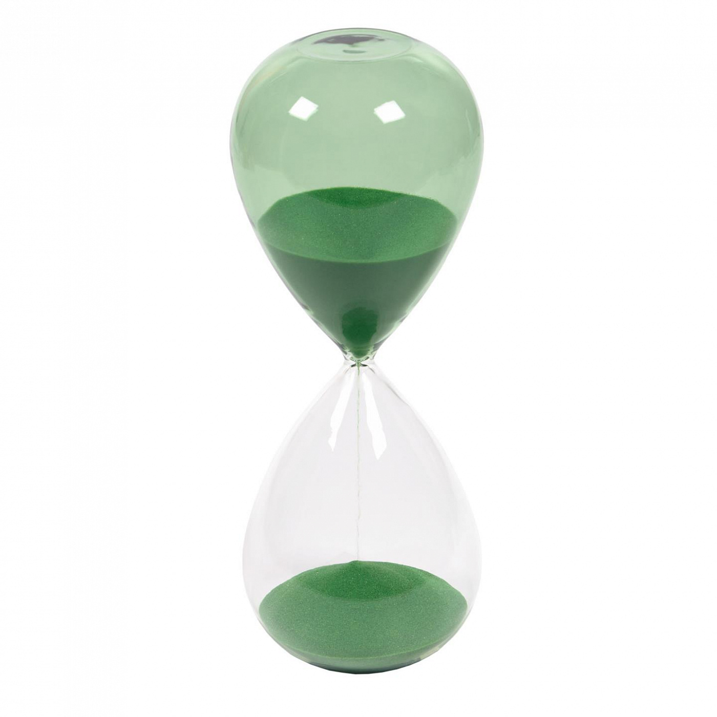 101207 Песочные часы 25 cm зеленые La Forma Breshna  - Вид №1