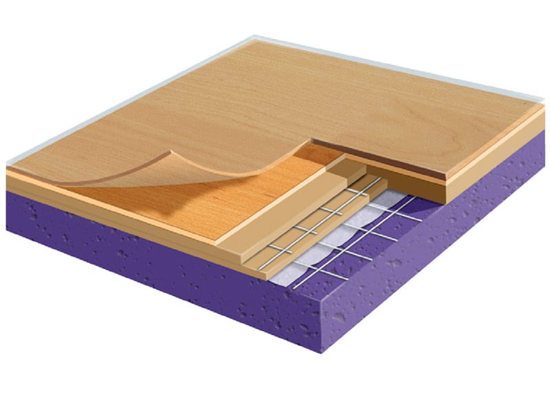 Упругие спортивные полы gerflor ARCH-00079050