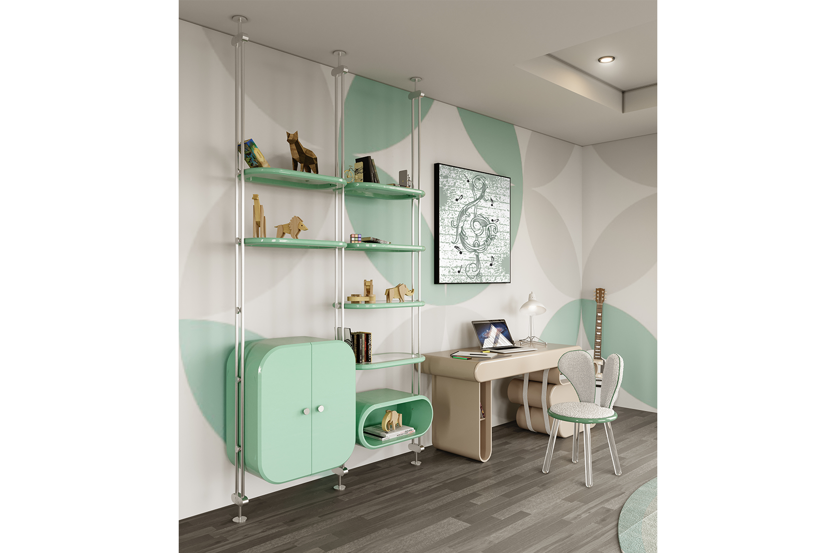 CIST486 Детский письменный стол Мечтать Circu  - Вид №17