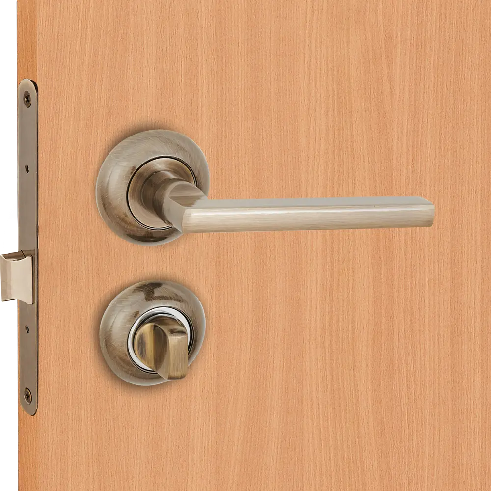 Santreyd Дверные ручки 71 AB с замком в бронзовом исполнении 85219156 STLM-1338707 - Вид №7