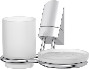 APO 004 Держатель со стаканом и мыльницей VITRA Apollon