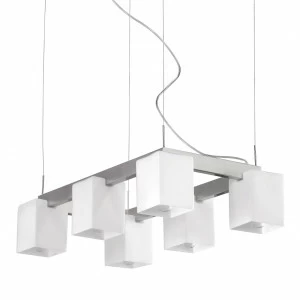 Подвесная люстра Lightstar Qubica 805060 LIGHTSTAR ДИЗАЙНЕРСКИЕ, QUBICA 056091 Белый