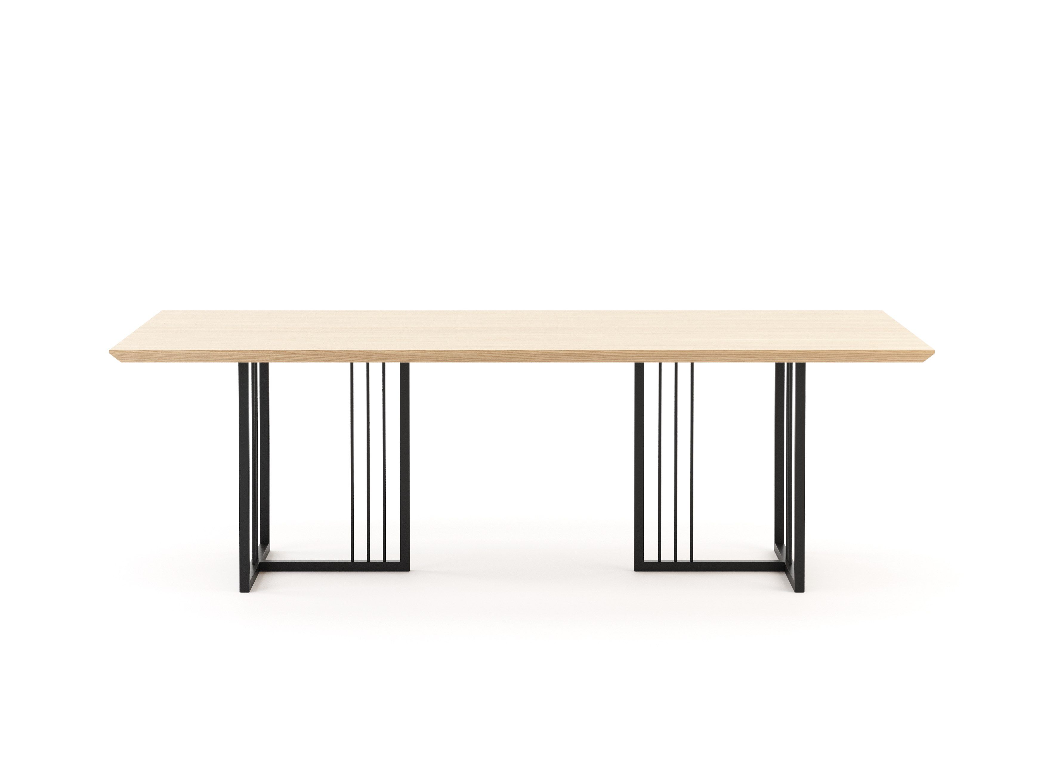 Прямоугольный обеденный стол из грецкого ореха Stylish Club портвейн ARCH-00098413 - Вид №9