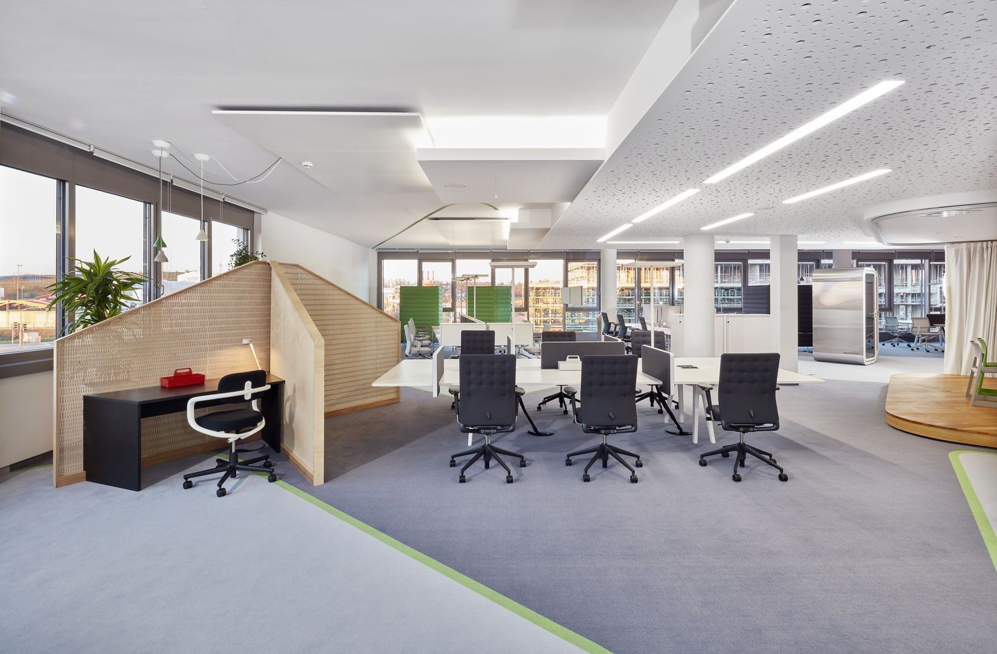 Стул из ткани VITRA Eames Aluminium Group ARCH-00115727 - Вид №20