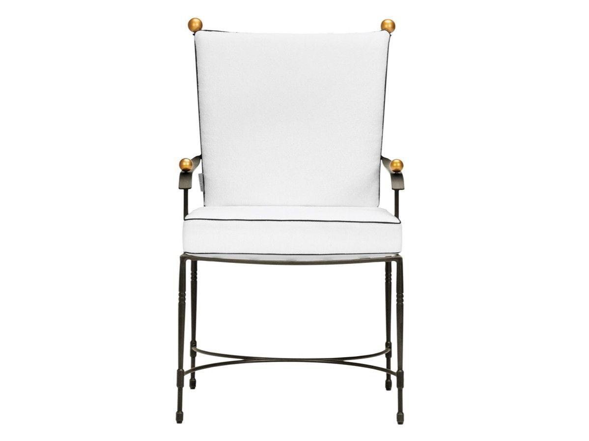 Садовый стул из нержавеющей стали с подлокотниками JANUS et Cie ARCH-00124538 - Вид №13