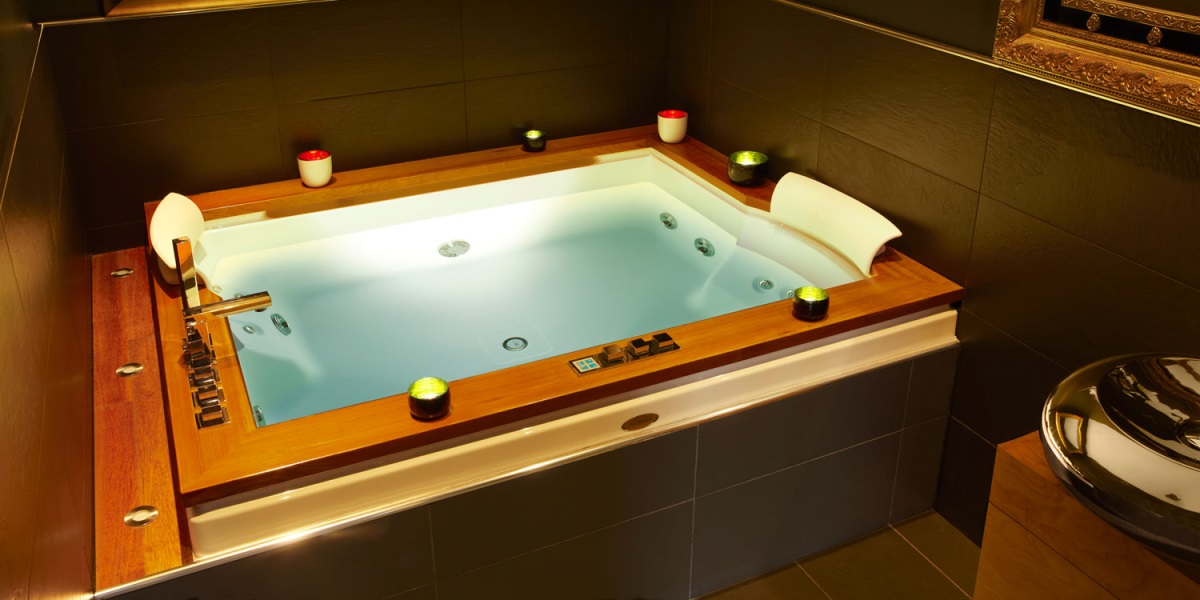 Ванна встроенная с гидромассажем "BASE" Aura Plus 9H43-334 Jacuzzi 9H43334 - Вид №6