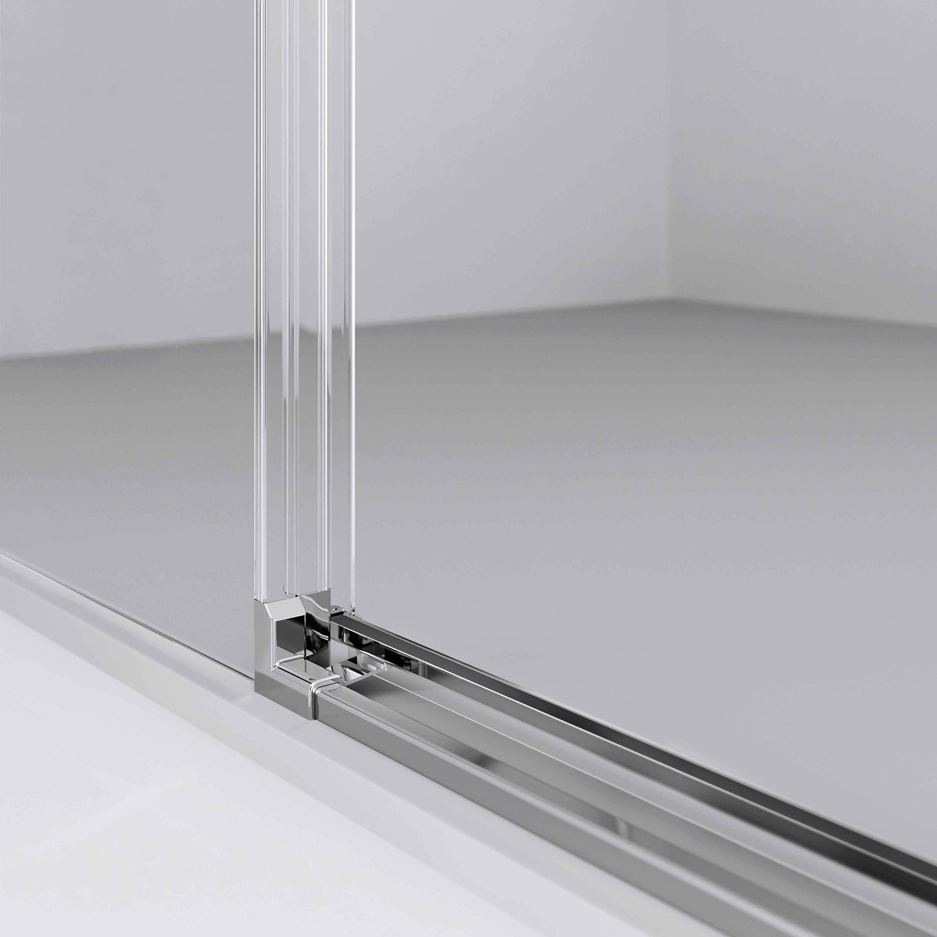 Алюминиевая и стеклянная душевая кабина с раздвижной дверью DUKA вода 5000 ARCH-00073626 - Вид №16