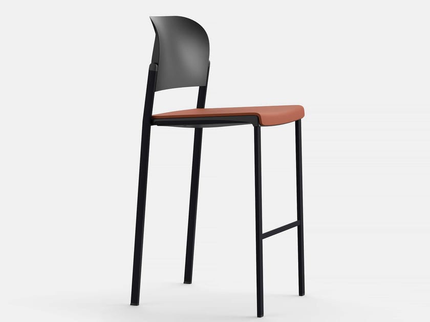 Штабелируемый табурет из полипропилена IBEBI био ARCH-00010067