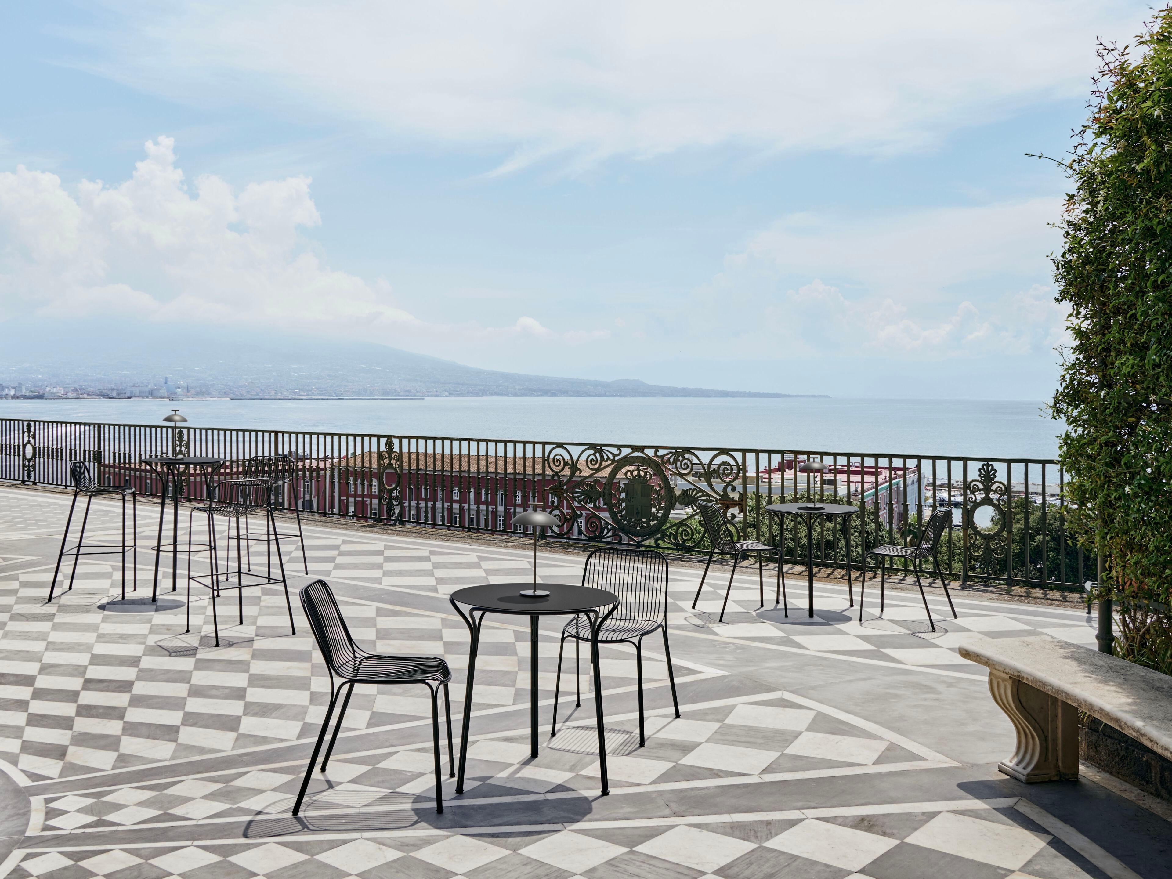 Стул для сада из оцинкованной стали с подлокотниками Kartell Hiray ARCH-00064814 - Вид №33