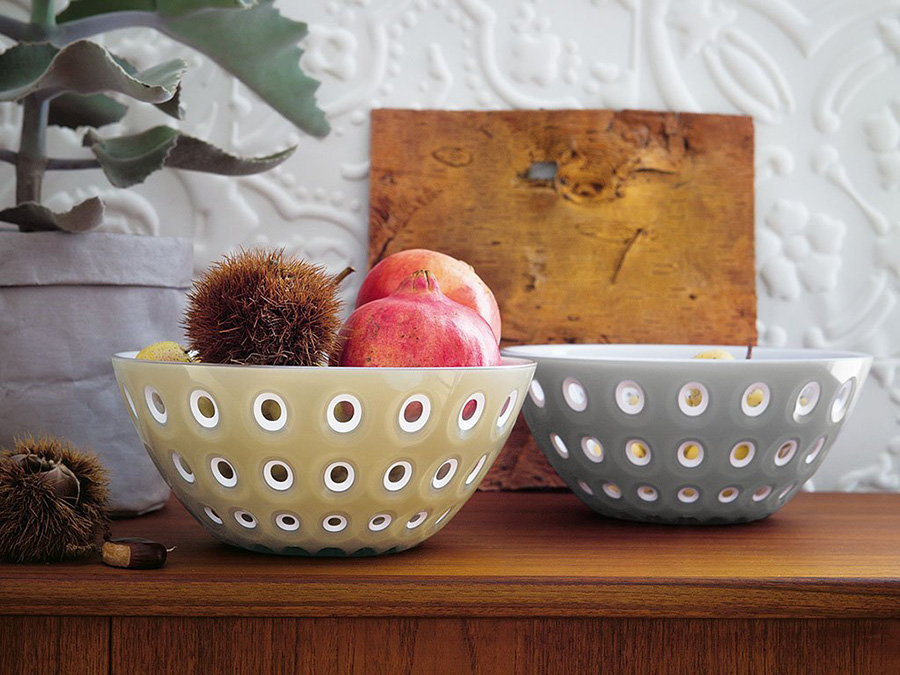 279425147 Салатник le murrine, D25 см, акрил, красный Guzzini  - Вид №3