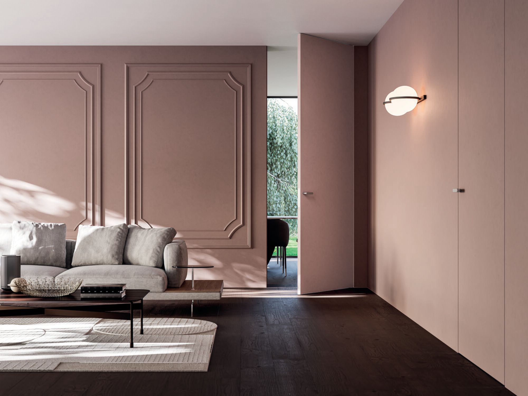 Необработанная дверная панель с покрашенной грунтовкой Eclisse дверные панели ARCH-00113275 - Вид №2