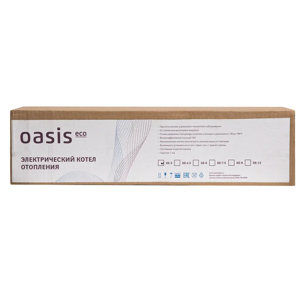 Электрический котёл Oasis Eco KE-4,5 для эффективного обогрева помещений 86256547 STLM-0937641 - Вид №11