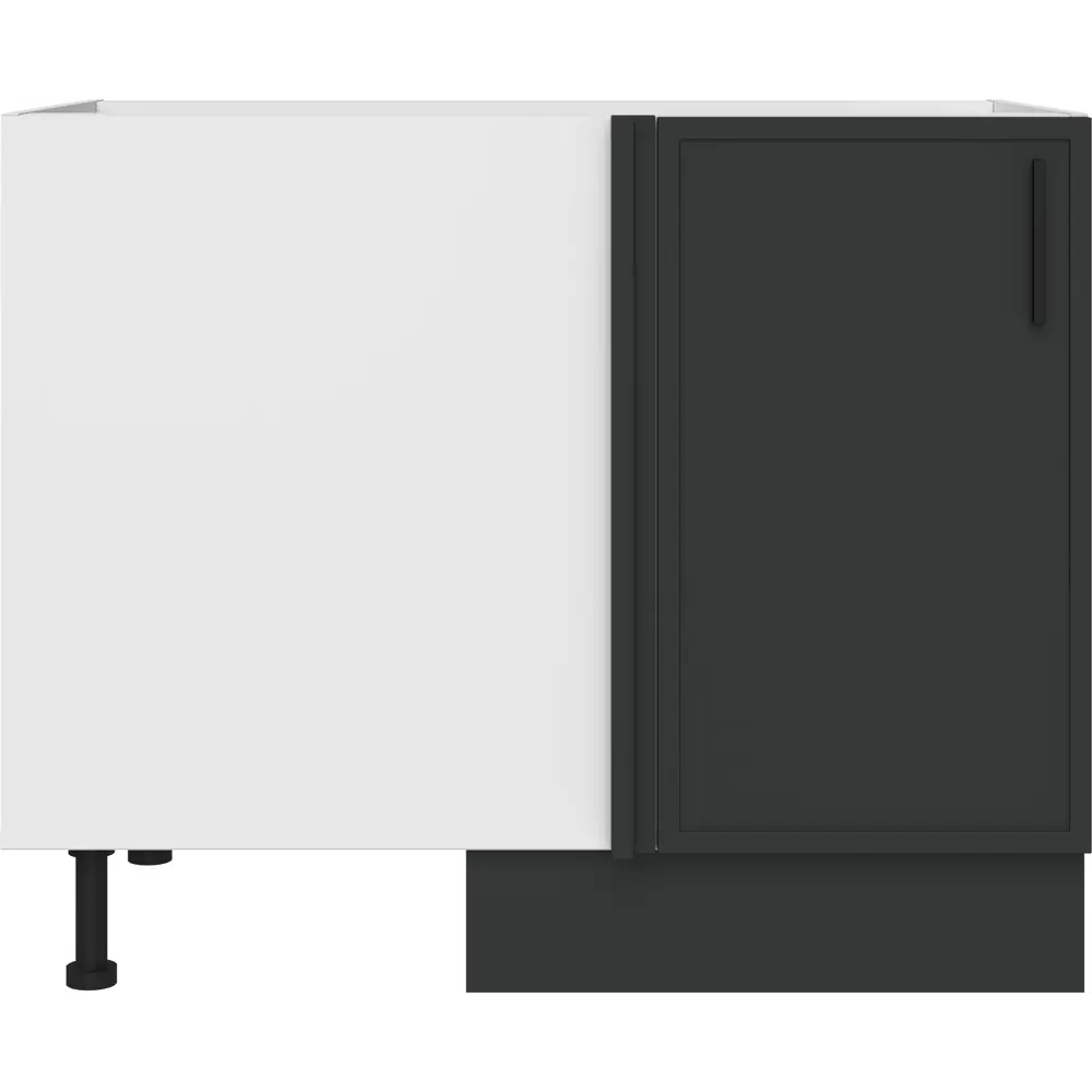 Напольный шкаф Hepo 100x82.5x58 см KONSENSA ЛДСП цвет серый 89436568 STLM-2038537 Неро - Вид №5