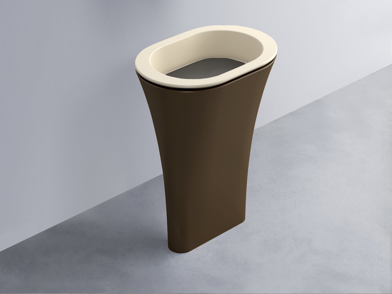 AMLA65-LN+AMPILO-FN+AMCOLO-CA Раковина Amedeo Ovale отдельностоящая cielo Enjoy + Amedeo Ceramica Cielo