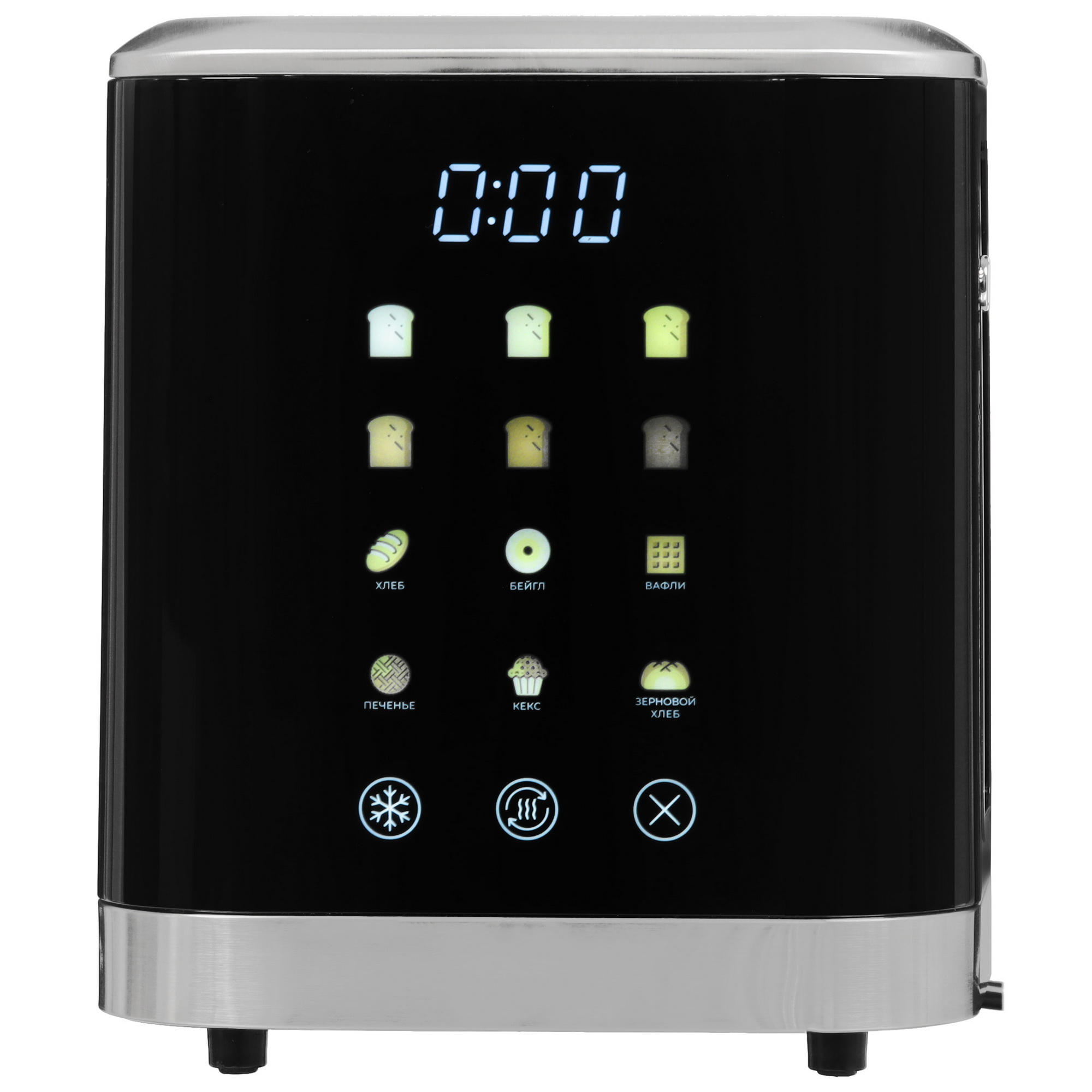 9153829 Тостер DEXP DT-6P800 черный STDN-0064019 - Вид №4