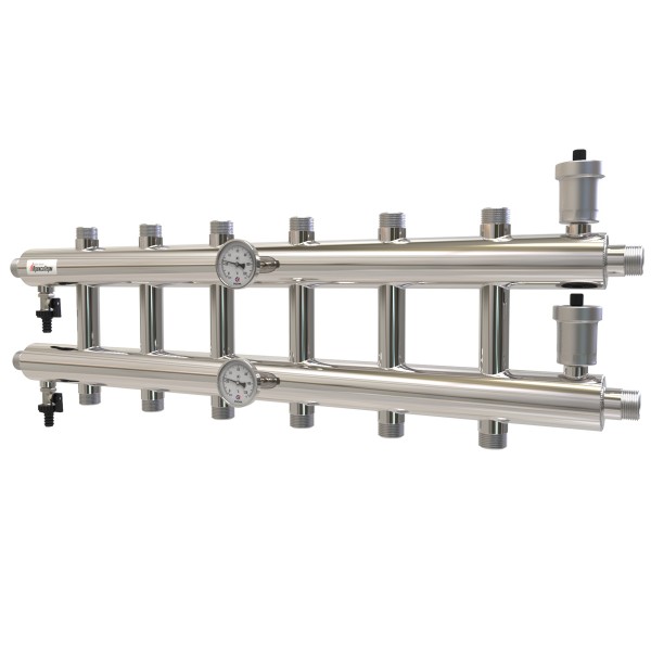 Купить Распределительный коллектор GK 60 кВт, 7 контуров Прокситерм GK257 - Вид №1