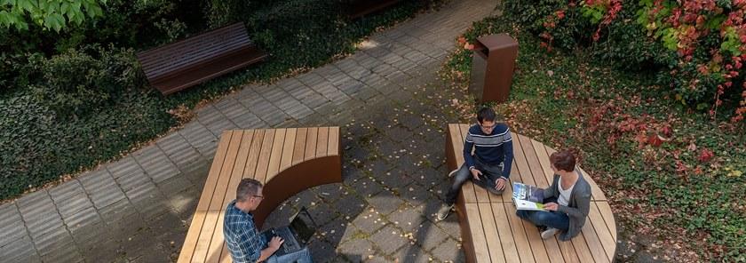 Euroform W Урна металлическая с пепельницей  855m, 855h  - Вид №4