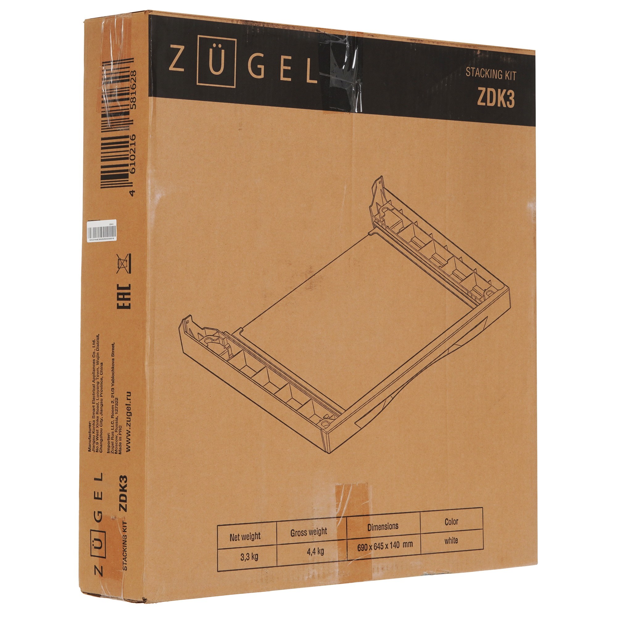 9271482 Соединительный элемент ZUGEL ZDK3 STDN-0122781 - Вид №5