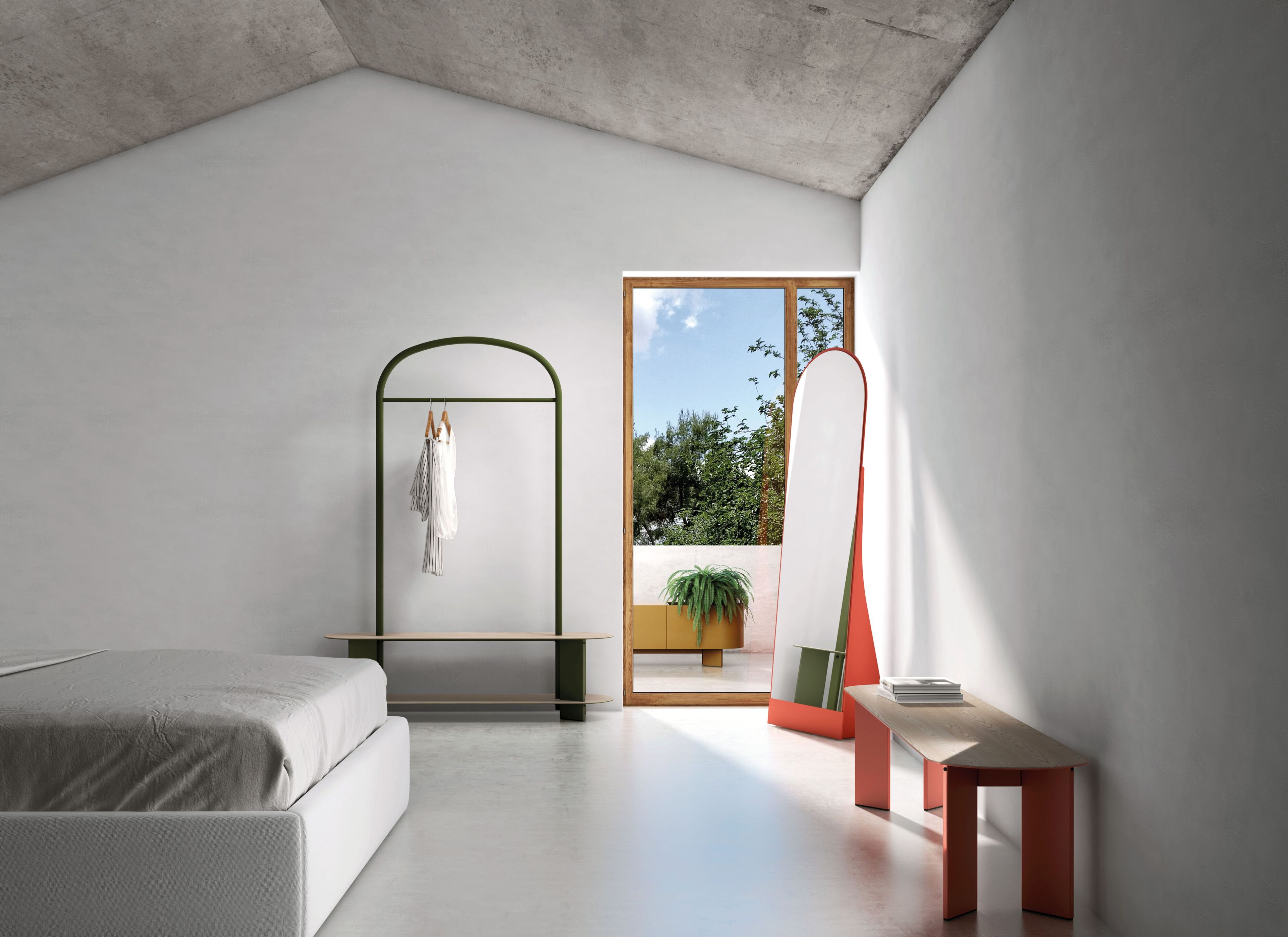 Алюминиевое напольное зеркало Systemtronic Croma ARCH-00045185 - Вид №4