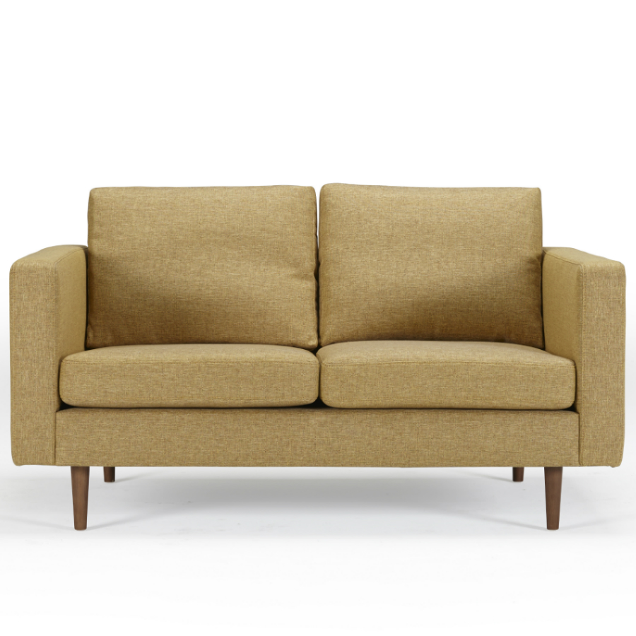 Диван двухместный Otto, дуб/орех, песочный Kragelund 37402248241 - Вид №1