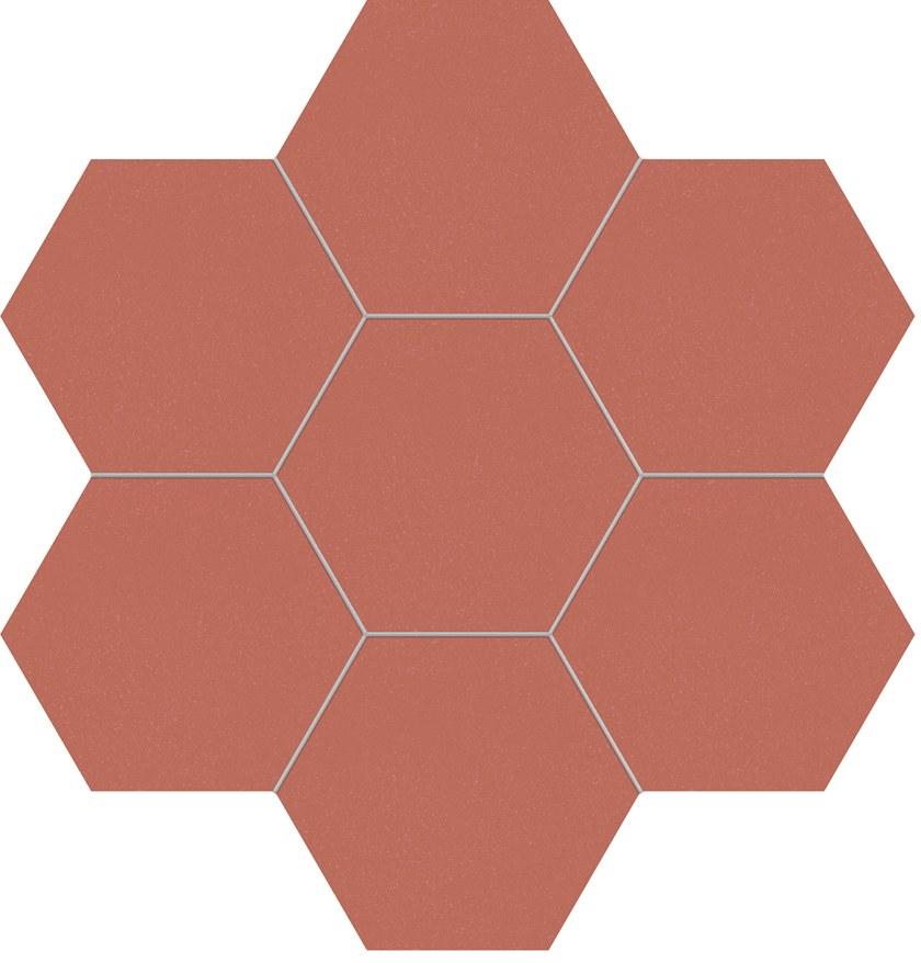 Marca Corona Настенная / напольная плитка из керамогранита с эффектом энкаустики Paprica sun-id-1357298 - Вид №16