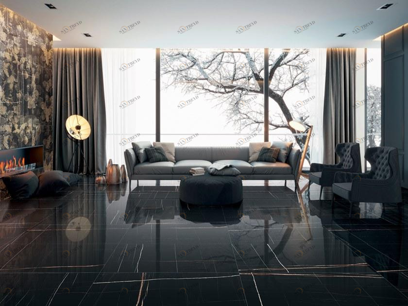 La Fabbrica Настенная / напольная плитка из керамогранита с эффектом мрамора Marmi sun-id-1373994