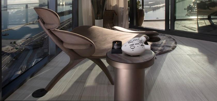 MORADA Журнальный столик из мрамора и металла Caliz Caliz royal st - Вид №1