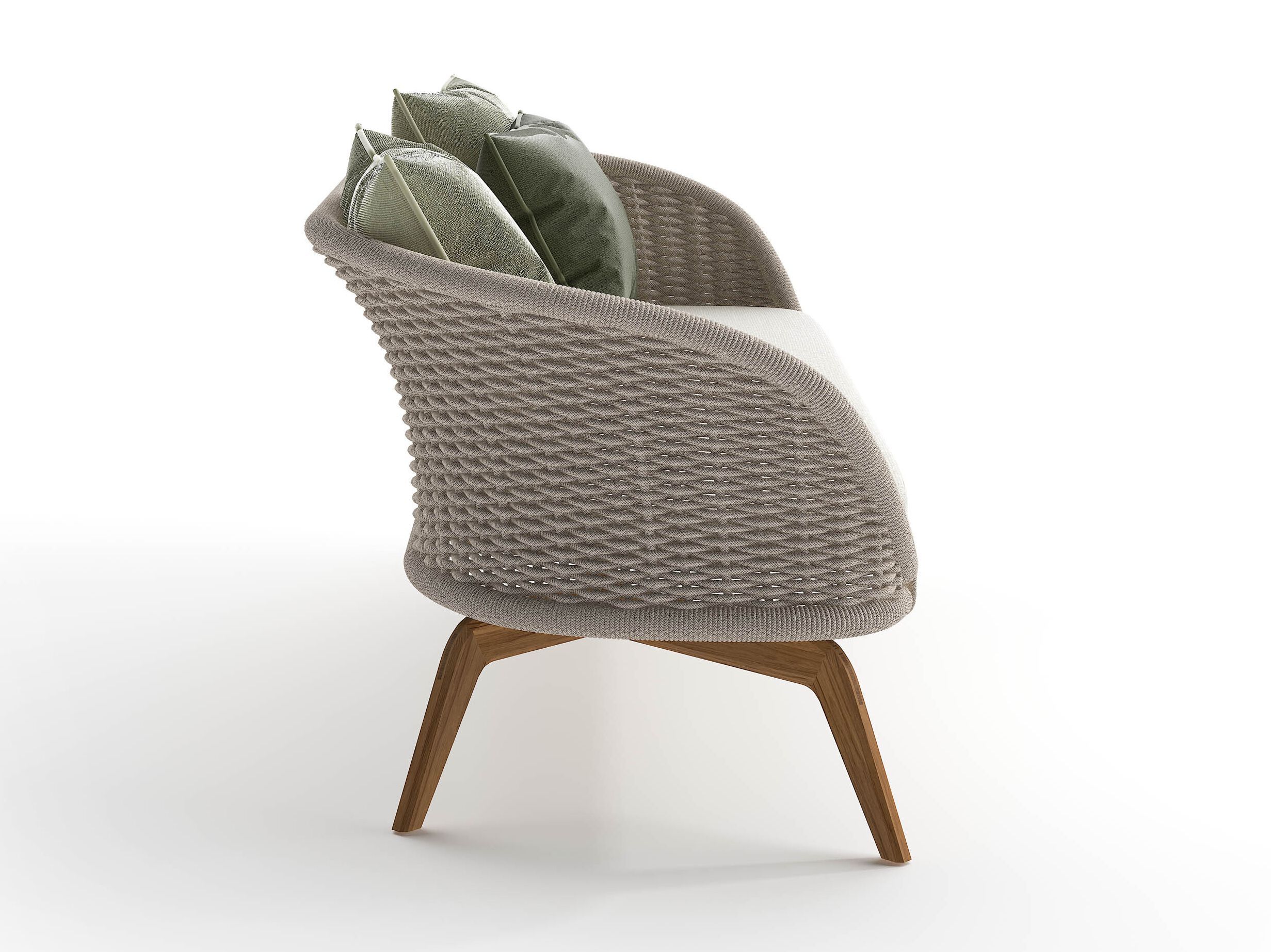 2-местный акриловый тканевый садовый диван Atmosphera Ludo ARCH-00047829 - Вид №7