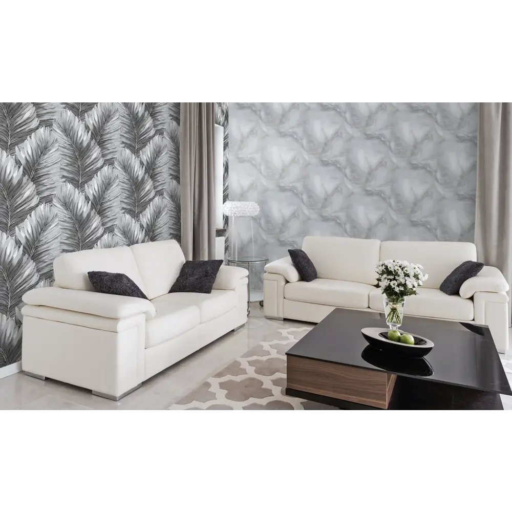 Victoria Stenova Yalta - Флизелиновые обои серого цвета для стильного интерьера 89369830 STLM-0814070 - Вид №4