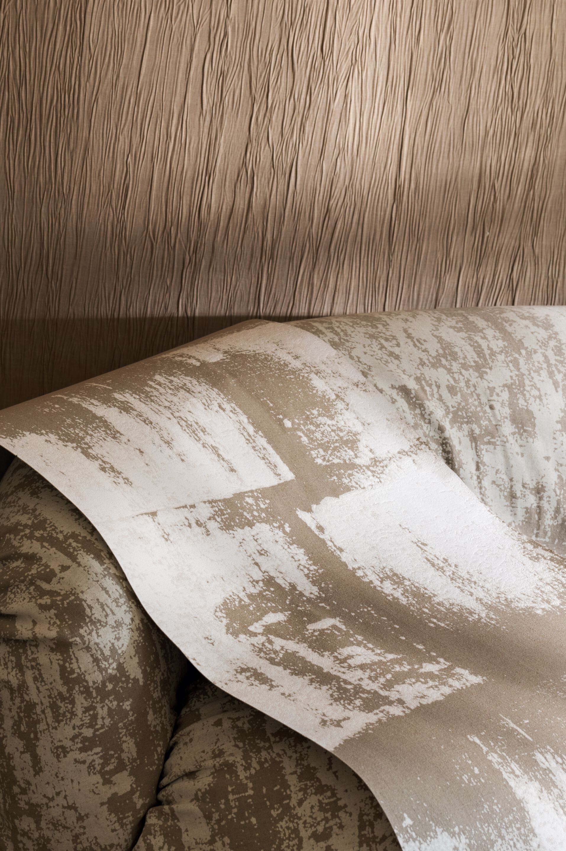 Льняная огнестойкая однотонная ткань Élitis Lin Plâtré ARCH-00092537 - Вид №11