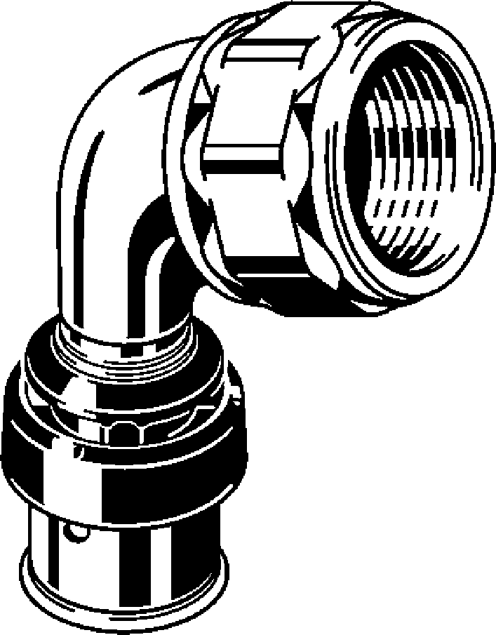 Viega Угольник переходной 90° Viega Smartpress 6714.1 (730376) 730 376 - Вид №1