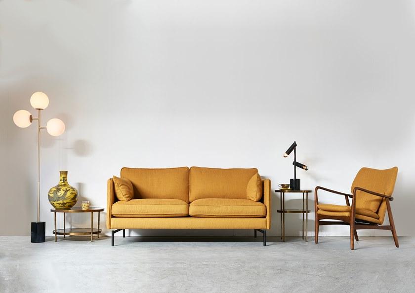 Pols Potten Низкий журнальный столик из стали и стекла  370-070-003  - Вид №4