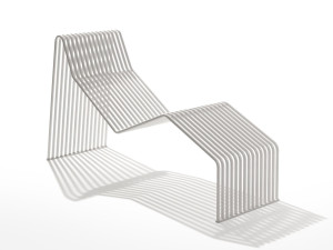 Шезлонг из оцинкованной стали