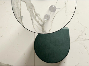 Пол / керамогранит с мраморным эффектом