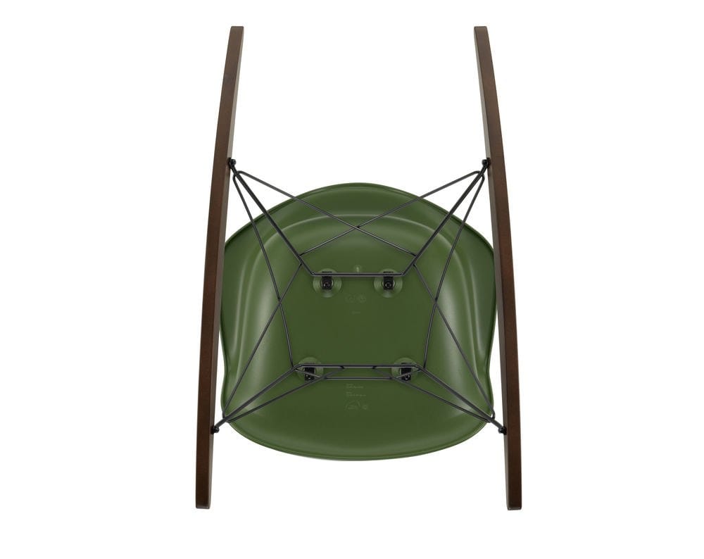 Мягкое тканевое кресло-качалка с подлокотниками VITRA Eames Plastic Chair ARCH-00023828 - Вид №26