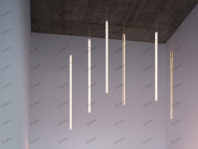 Vibia Светодиодный подвесной светильник из стали Halo sun-id-1361828