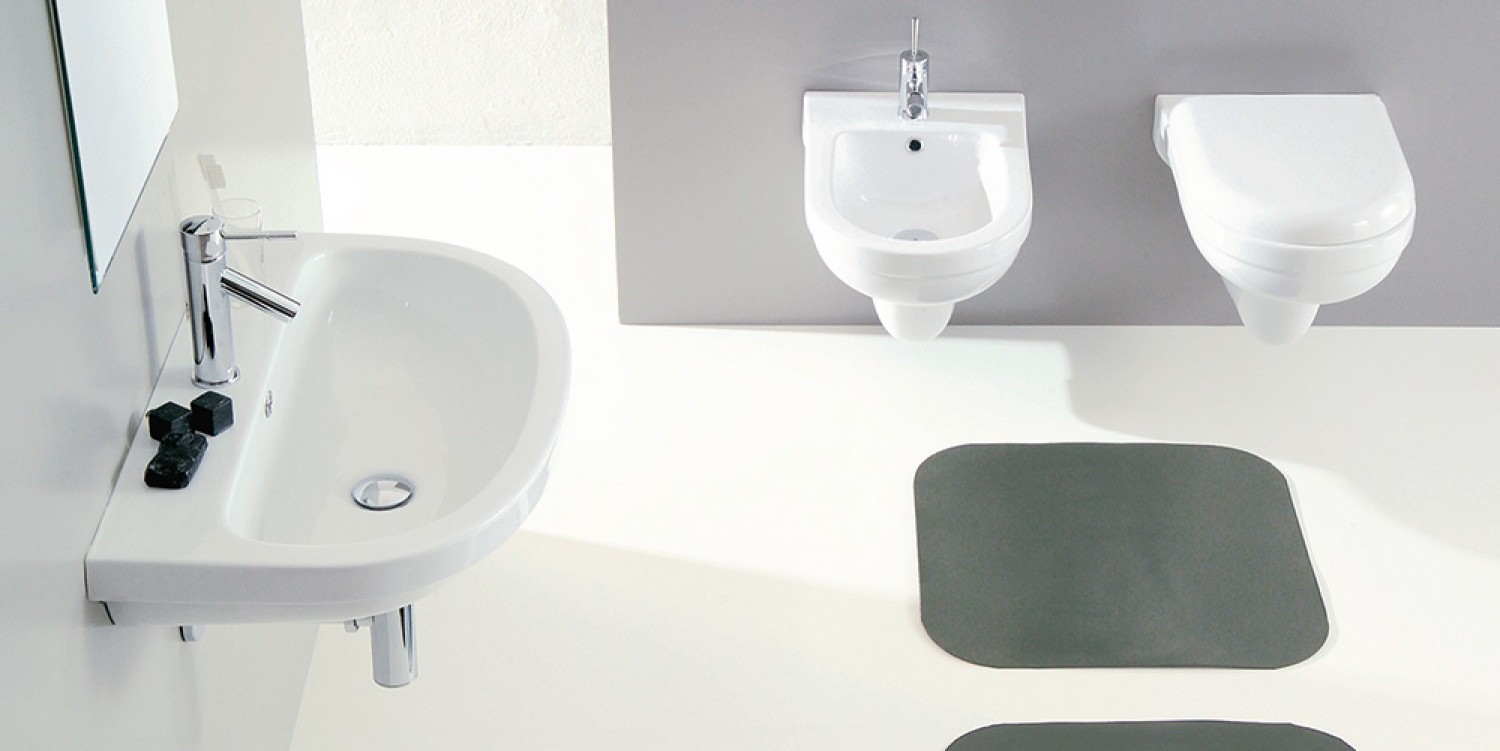 30143 Подвесной унитаз настенный Зеленый Althea Ceramica Contract Ring Италия - Вид №1