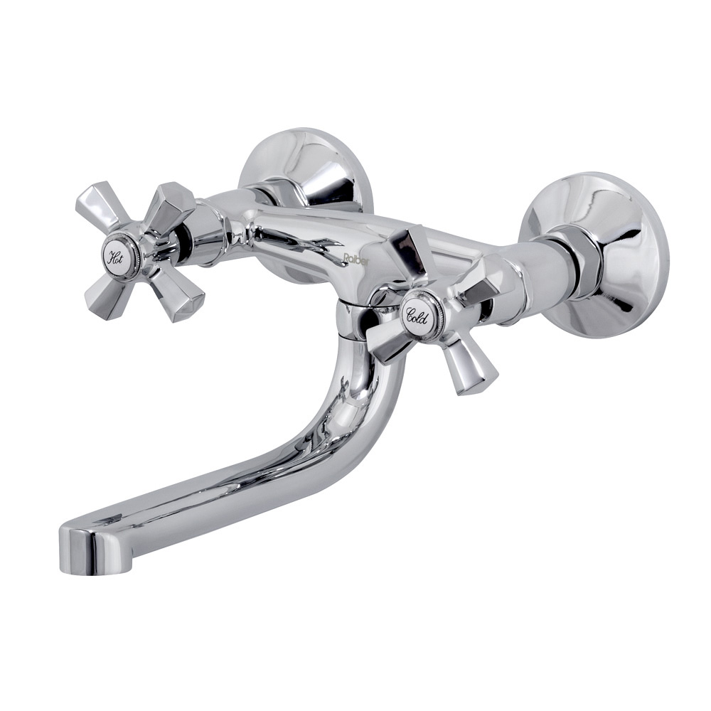 R7005 Смеситель для кухни с двумя рукоятками Raiber Ventis 