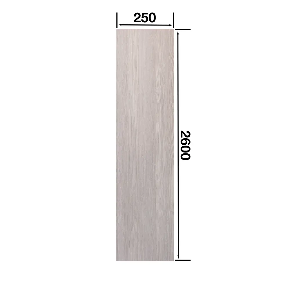 Стеновая панель МДФ Дуб Лоренцо 250x2600x6 мм 0.65 м² DEKOR PANEL STLM-2141365 - Вид №5