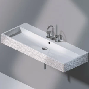 L279T1R3V4.400G Подвесная раковина настенная прямоугольная A. e T. Italia Tank белая